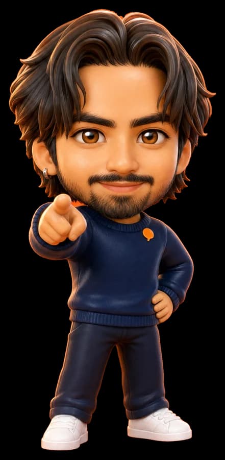 Naim en 3D, señalándote